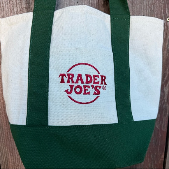 **NWT** Trader Joe's Canvas Tote Bag - Picture 8 of 13